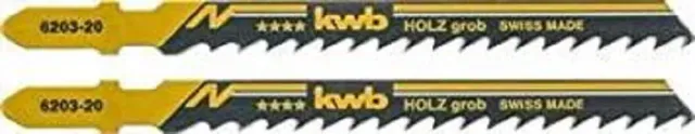 KWB 6203-20 lame seghetto alternativo legno T144D attacco T