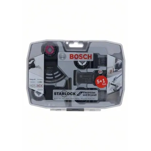 Bosch Expert Starlock set lame multifunzione 6 pz multimateriale