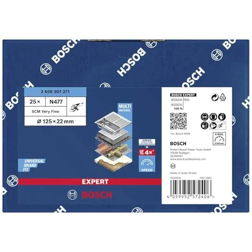 Bosch Expert N477 disco SCM 125x22 mm molto fine