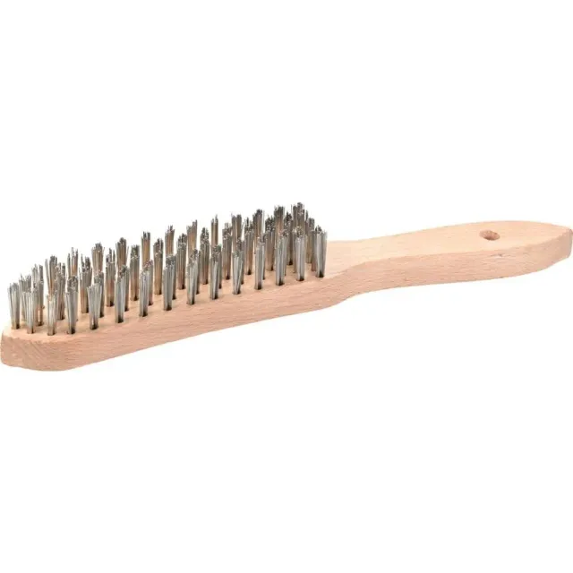 KWB 9199-50 spazzola metallica 5 file acciaio inox