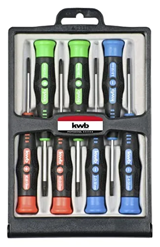 KWB set 7 cacciaviti 146200 taglio croce valigetta