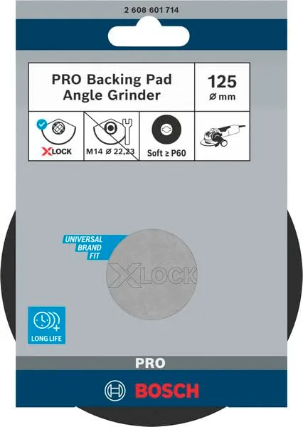 Bosch Expert proteggi-platorello 125 mm levigatrice rotoorbitale 2pz