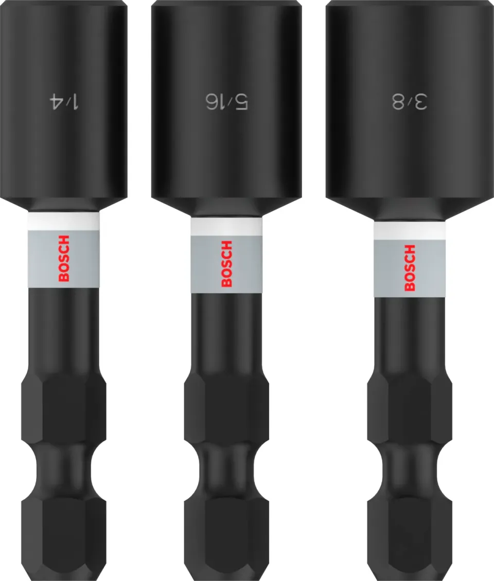 Bosch Expert PRO Impact bussola 50 mm set 3 pezzi 1/4-3/8