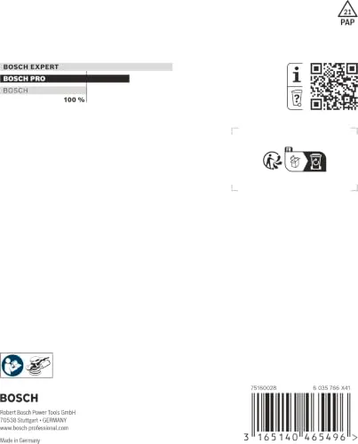 Bosch Expert Platorello PRO 125 mm Duro Levigatrice Rotobitale