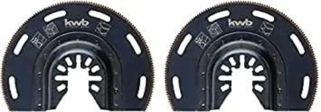 KWB AKKU-TOP lame multitool 87 mm 2 pz bimetallo