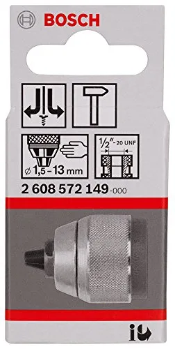 Bosch Mandrino autoserrante 1,5-13 mm GSB13RE 16RE