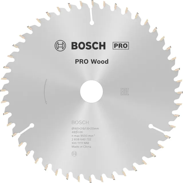 Bosch Expert Optiline 2608640732 lama circolare 160mm 48 denti