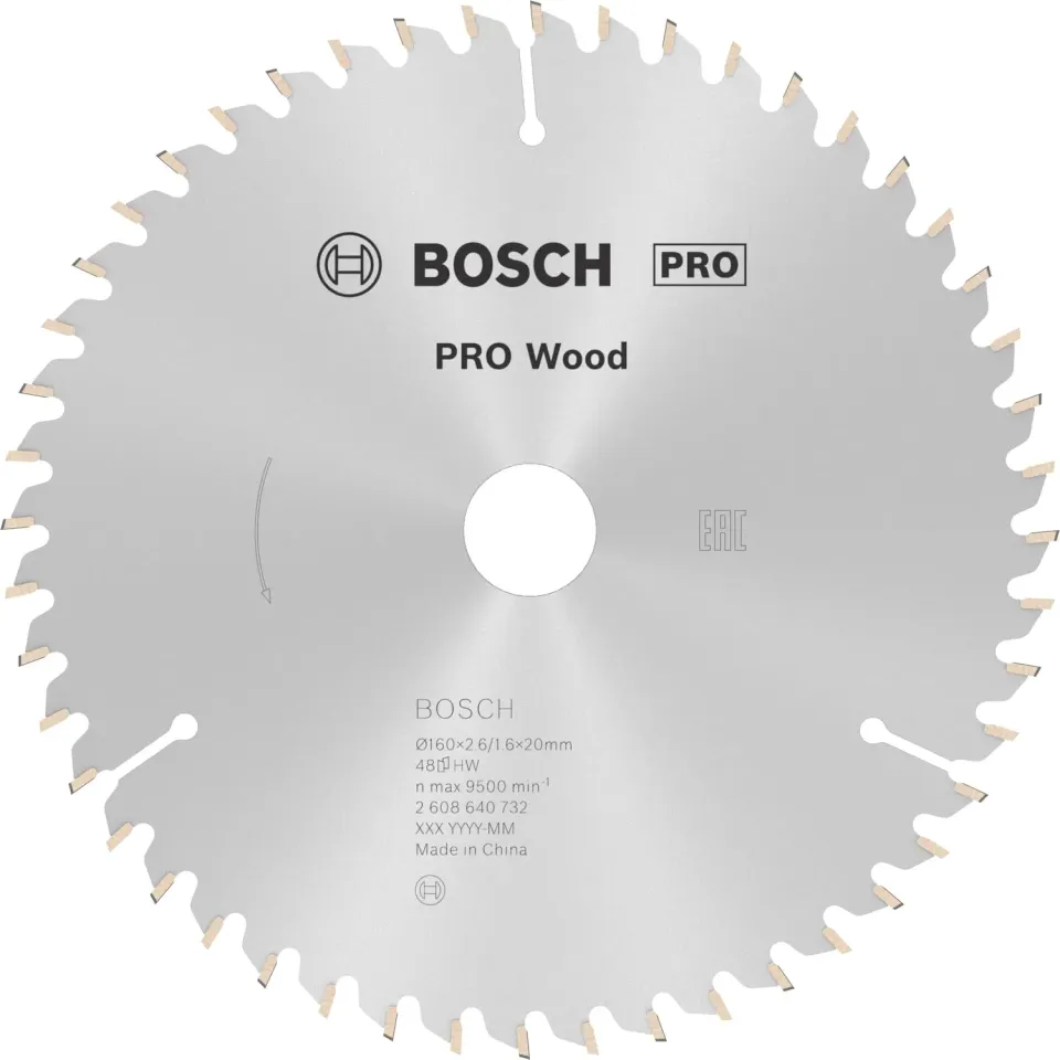 Bosch Expert Optiline 2608640732 lama circolare 160mm 48 denti
