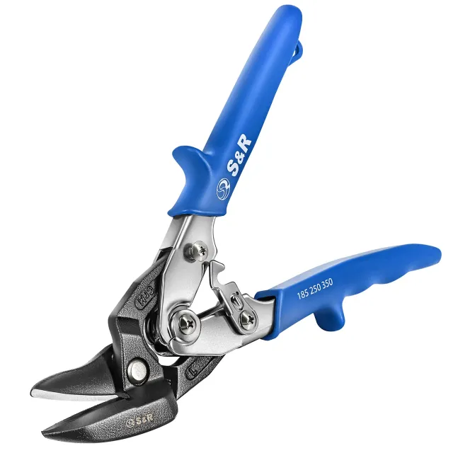 S&R cesoie lamiera taglio sinistra 260 mm Cr-Mo
