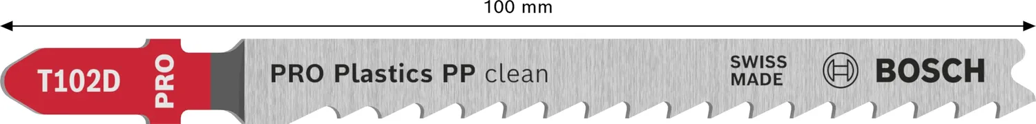 Bosch Expert Lama T102D Seghetto Alternativo 3 Pezzi Plastica