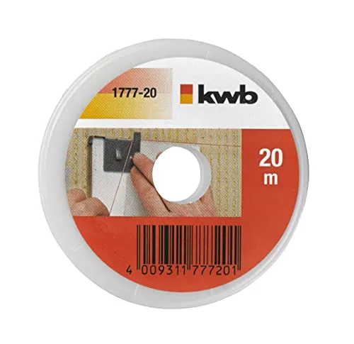 KWB Gomma di Ricambio 1777-20 Rossa 20m