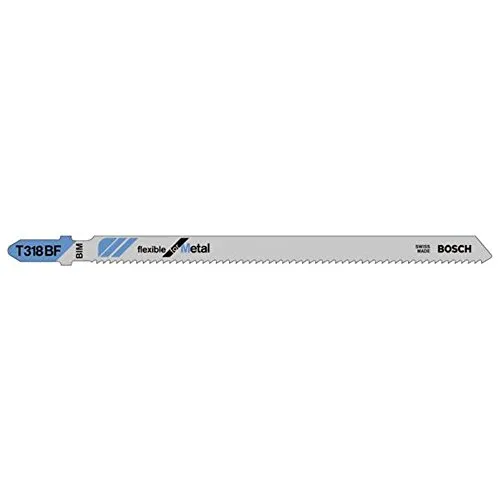 Bosch T318BF Flexible lame seghetto 3 pz metallo alluminio