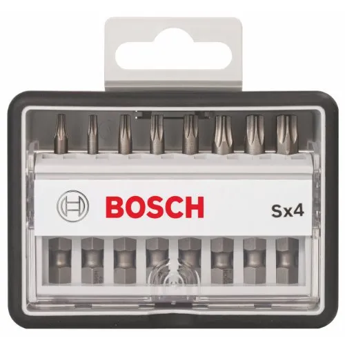 Bosch Expert Robustline Bit Torx T8-T40 49 mm 8 Pezzi