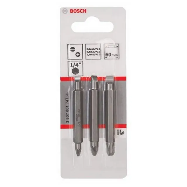 Bosch Expert bit avvitamento 60 mm grey inserti Pz