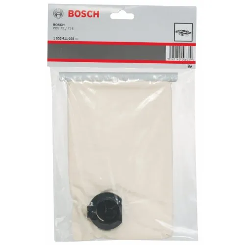 Bosch sacchetto PBS 75 75 E GBS 75 AAE 1605411025 plastica