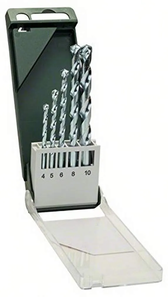 Bosch Set 8 punte muro 3-10 mm per pietra