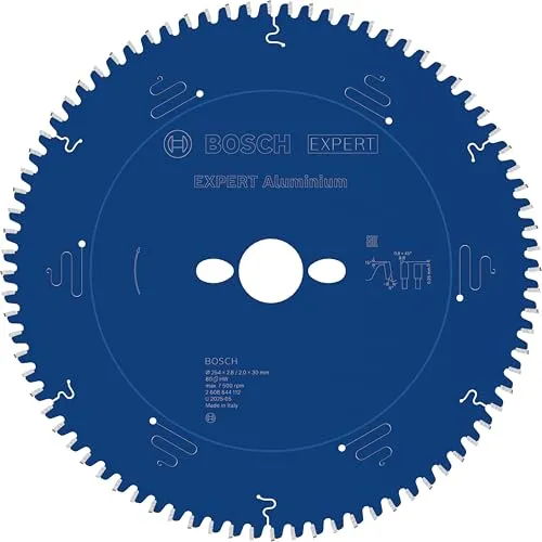 Bosch Expert Lama Sega Circolare 254x30 mm 80 Denti Alluminio