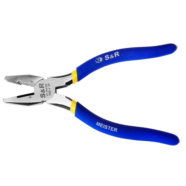 S&R pinza universale 180 mm acciaio CR-V impugnatura