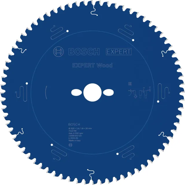 Bosch Expert lama circolare 305x30 72 denti legno