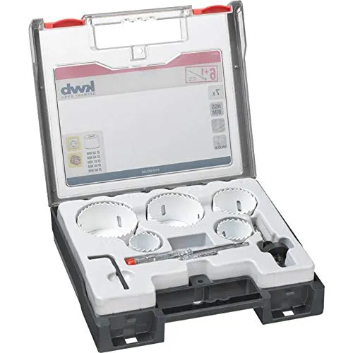 KWB 598210 set seghe a tazza bimetalliche 35-68 mm 7 pz