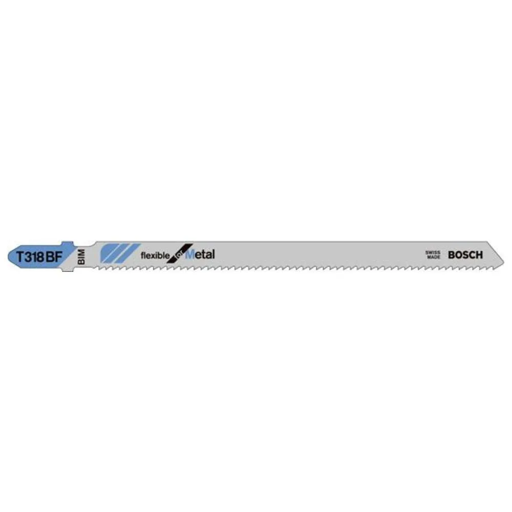 Bosch T318BF Flexible lame seghetto 3 pz metallo alluminio