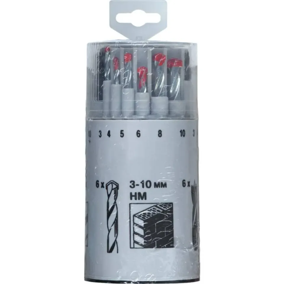 kwb Kraftixx set punte 18 pezzi 3-10 mm legno pietra metallo
