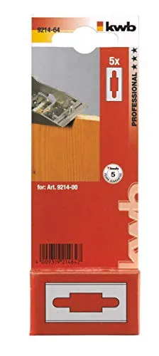 KWB 9214-64 lame ricambio cutter hobby 5 pezzi