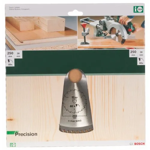 Bosch Expert Precision lama circolare 250x30 80 denti per legno