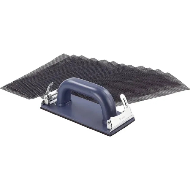 KWB Set levigatrice manuale 11 pezzi grana K120 93x230 mm