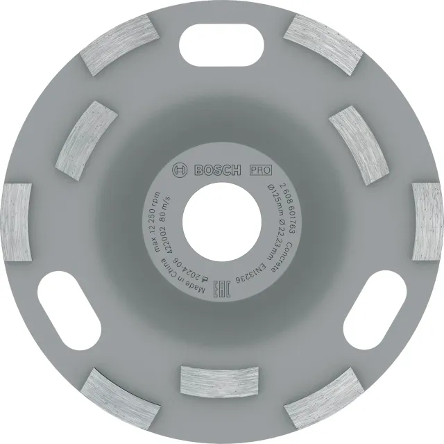 Bosch Expert for Concrete fresa a tazza diamantata 125 mm alta velocità