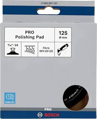 Bosch Pro platorello 125 mm PSA strappo levigatrice