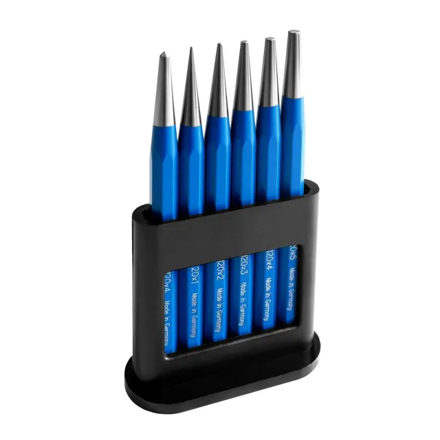 S&R Set Cacciapunte 6 pz 1-5 mm Acciaio Cr-V