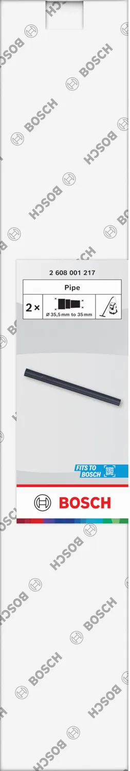 Bosch Expert Tubo Prolunga Aspirapolvere Plastica 2pz