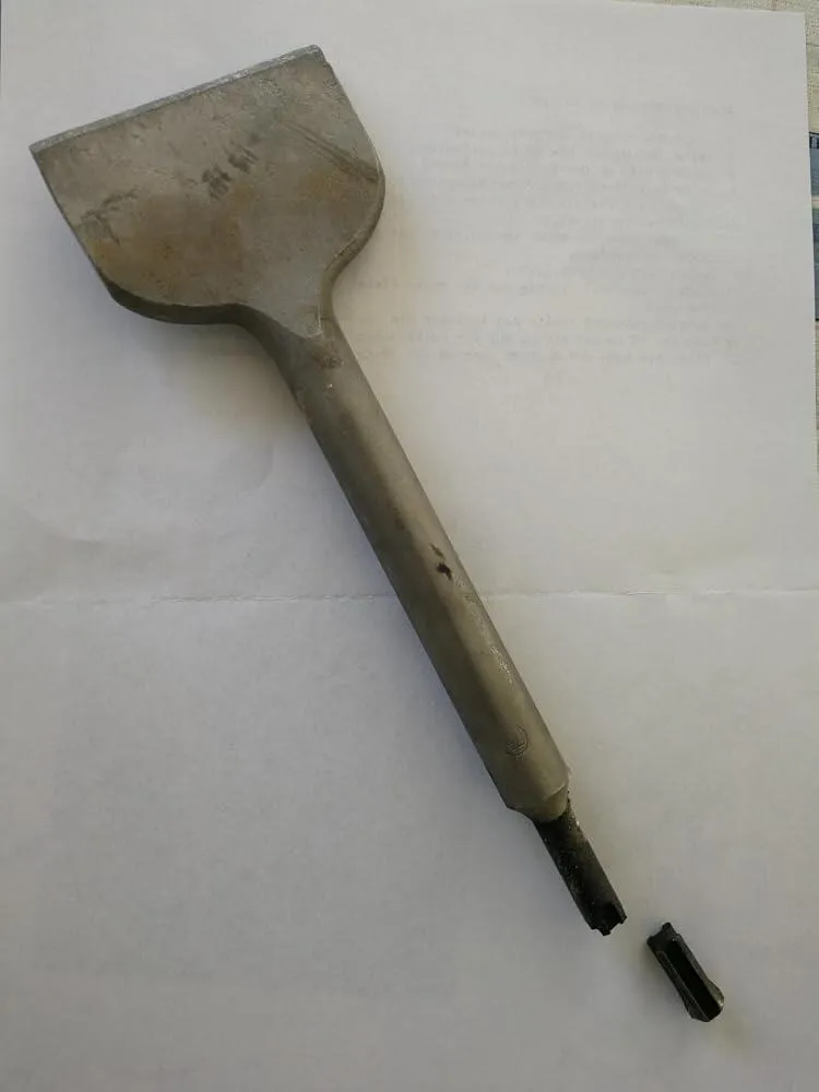 Schwabenbach scalpello piatto SDS-Plus 75x250 mm 40CR