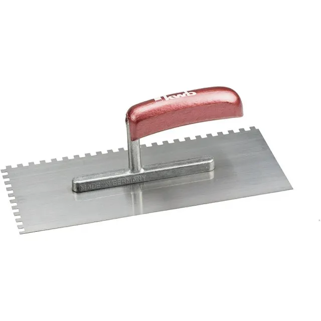 KWB 9238-28 spatola dentata acciaio 4 lati dentati