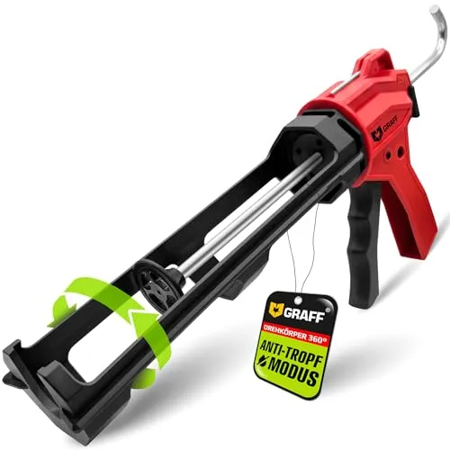 Graff Pistola Cartuccia 310 ml Antigoccia 1350N Silicone