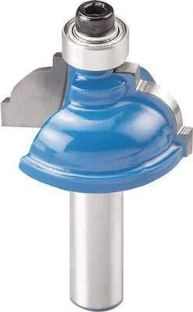 KWB Set 12 Frese Fresatrice 8 mm Metallo Duro Valigetta