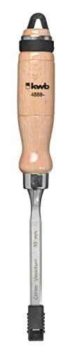 KWB 4559-10 scalpello per legno 10 mm acciaio CV