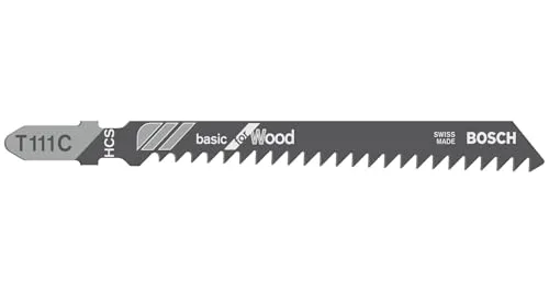 Bosch T 111 C Basic for Wood lame seghetto 3 pz per legno