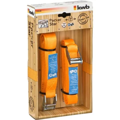 KWB 771025 cinghia fissaggio carico con fibbia