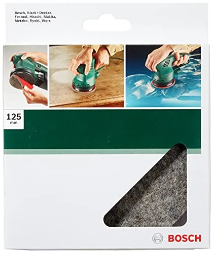 Bosch Disco lucidante orbitale 128 mm grigio