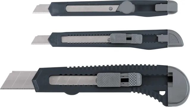 KWB 25995 set cutter 9+18 mm 3 pezzi bloccaggio lame