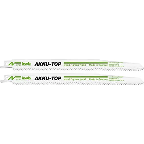 KWB AKKU-TOP 576100 lama sciabola HCS 240 mm legno