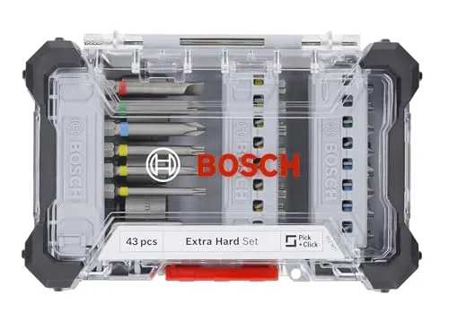 Bosch Extra Hard set bit 43 pz PH PZ SL T TH