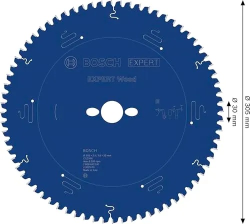Bosch Expert lama circolare 305x30 72 denti legno