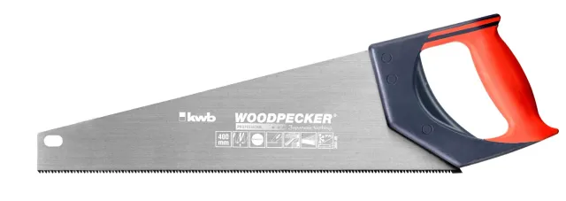 KWB Woodpecker Sega Giapponese 400 mm Denti Temprati