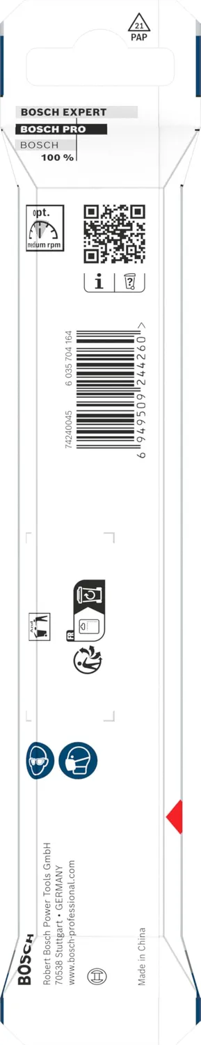 Bosch PRO Wood punta elicoidale legno 12x151 mm cilindrica