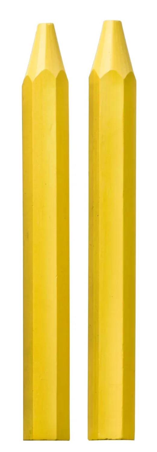 KWB 3772-10 gessetti gialli 2 pezzi per marcature