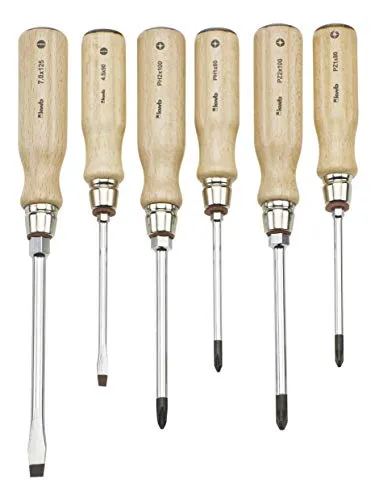 KWB 6610-06 set cacciaviti 6 pz manico legno