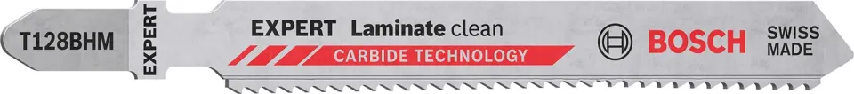 Bosch Expert Laminate Clean T128BHM lame seghetto 3 pz per laminato
